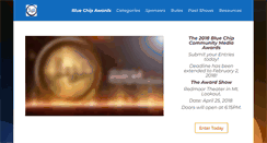 Desktop Screenshot of bluechipawards.com